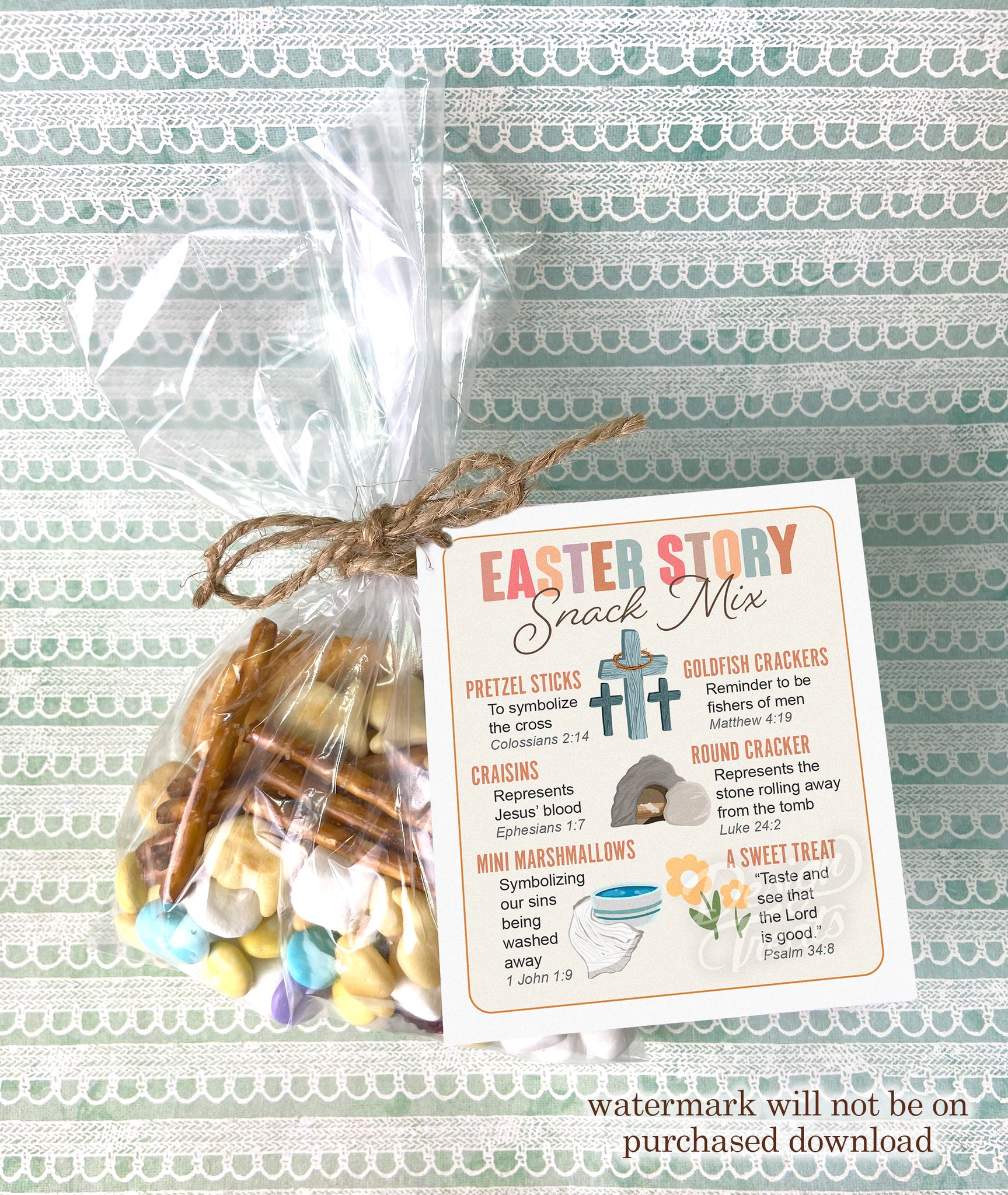 easter-story-snack-mix-printable-digital-download-design-treats for Easter Story Snack Mix Printable Free Easter Story Snack Mix Printable (digital download) – Design Treats for Easter Story Snack Mix Printable Free